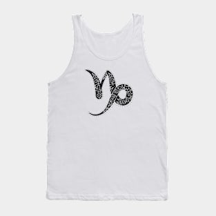 Capricorn Symbol Tank Top